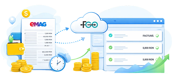 Procesarea automată a încasărilor din eMAG Marketplace