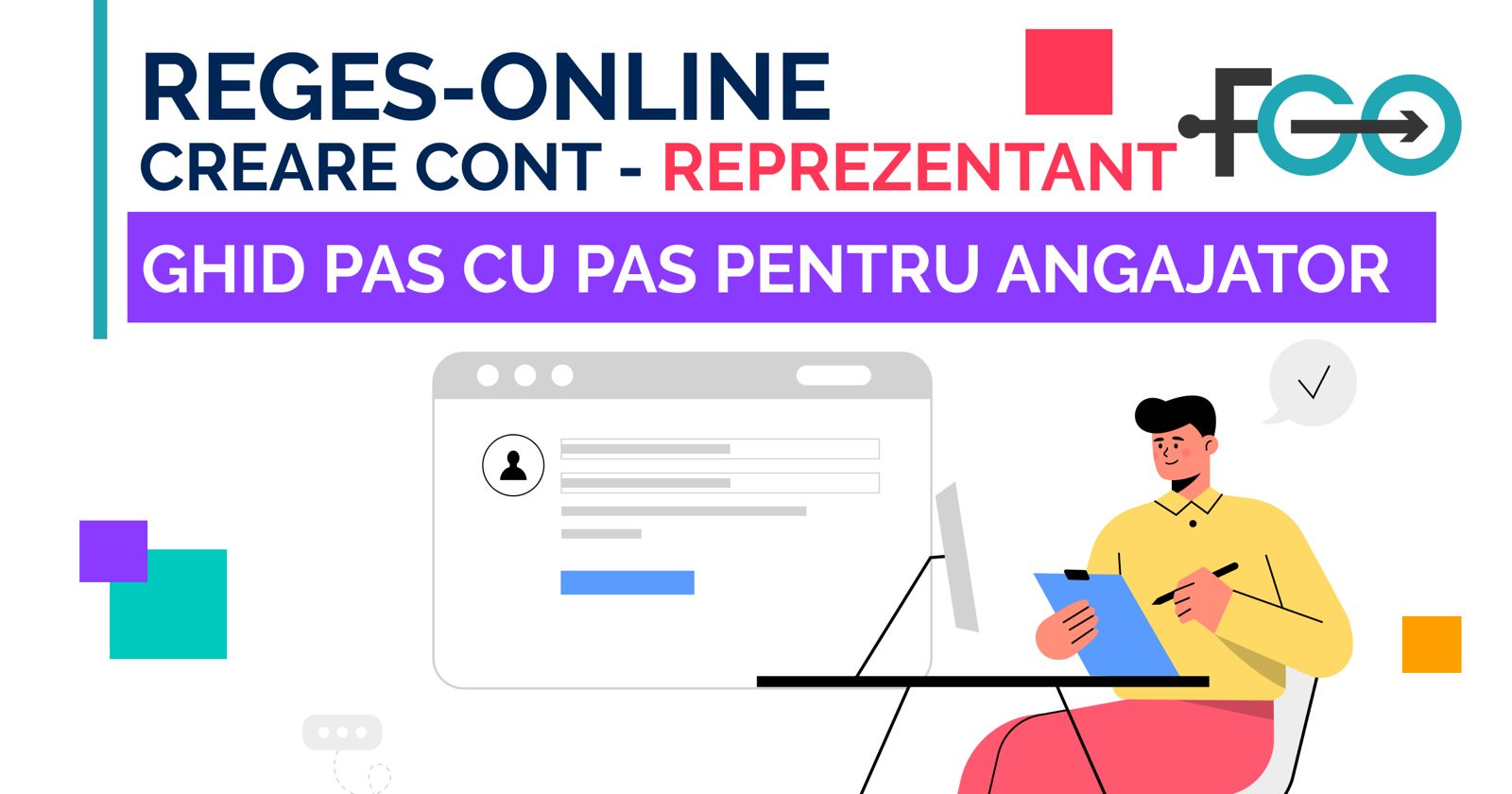 Ghid pentru crearea contului REGES-Online de către angajatorii din mediul privat – prin reprezentantul legal cu semnătură digitală înregistrată la ANAF