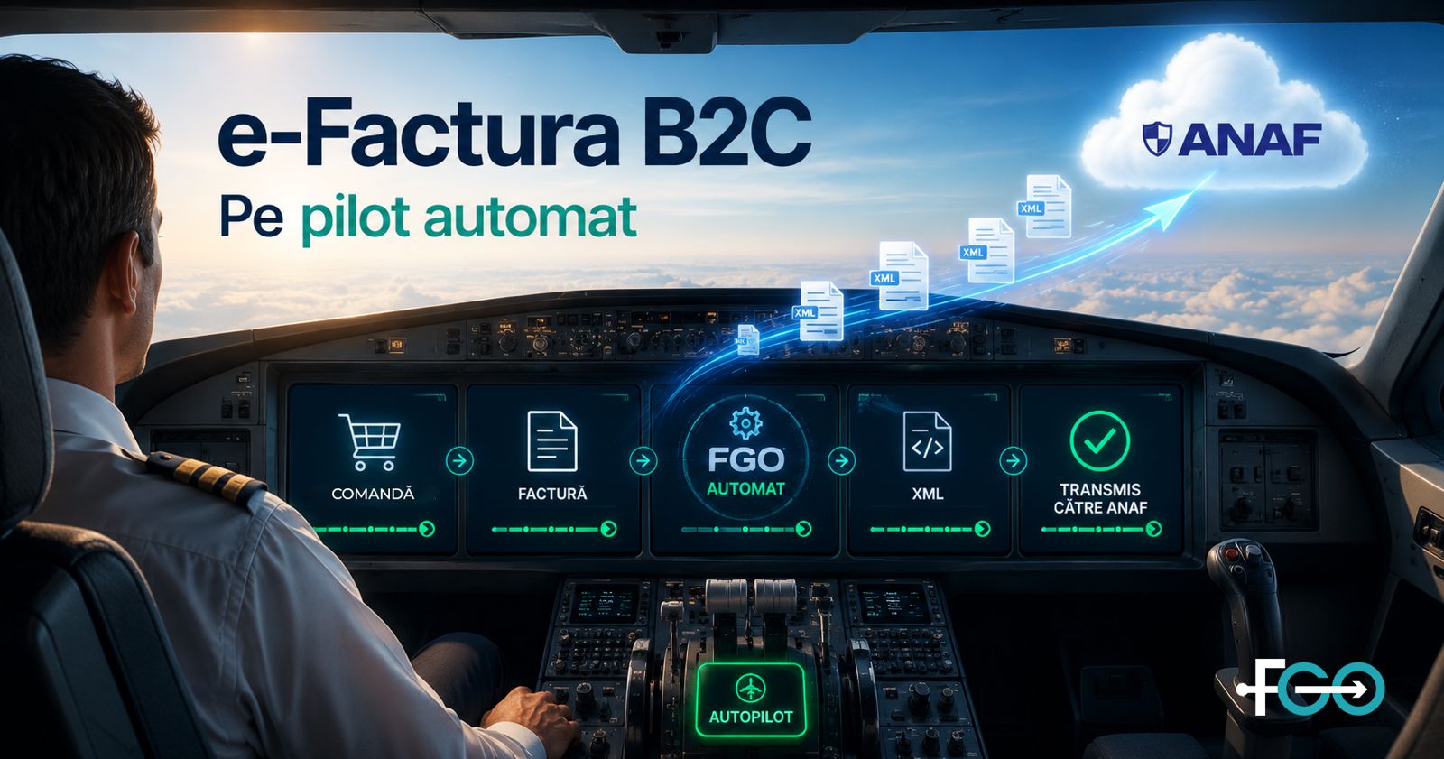 e-Factura B2C: cum pui pe pilot automat raportarea la ANAF